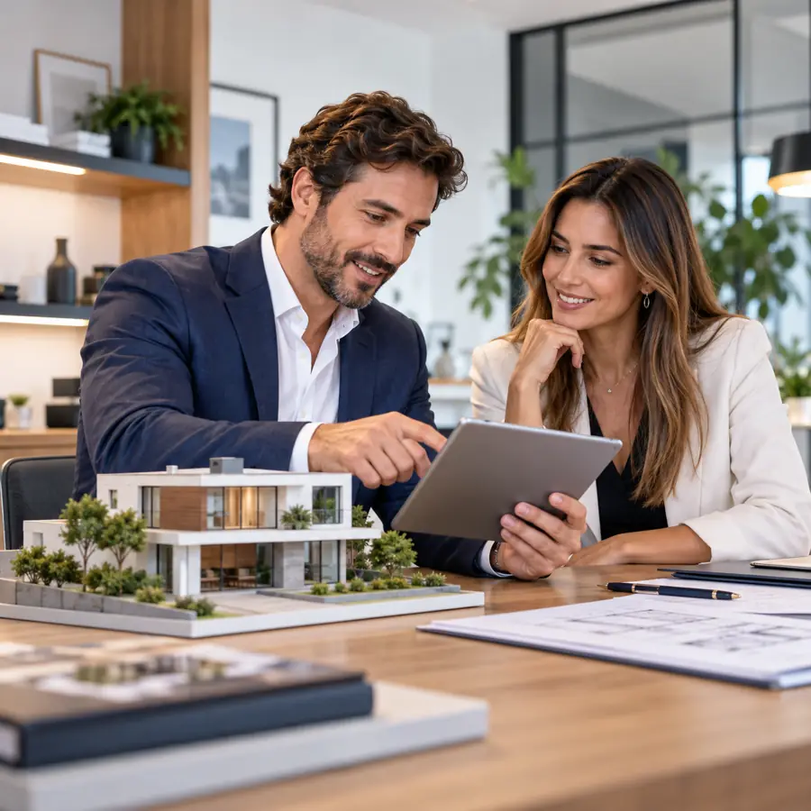 Campaña de colaboración inmobiliaria de Borai en Chile