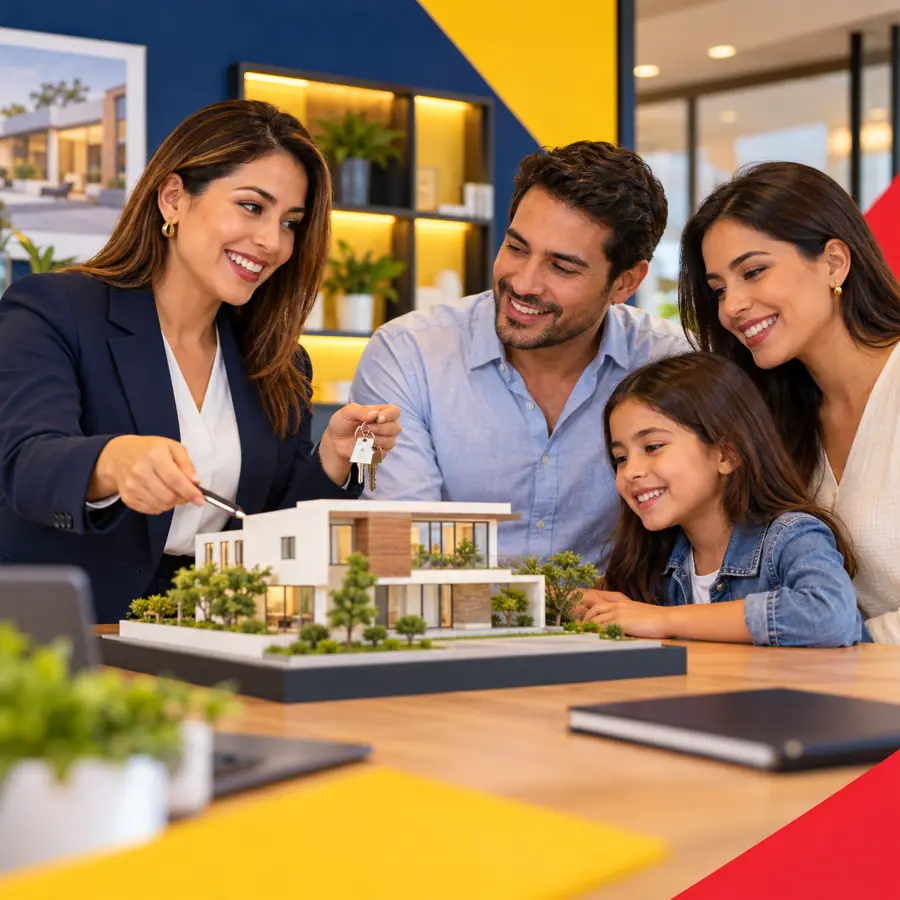 Campaña de colaboración inmobiliaria de Borai en Colombia