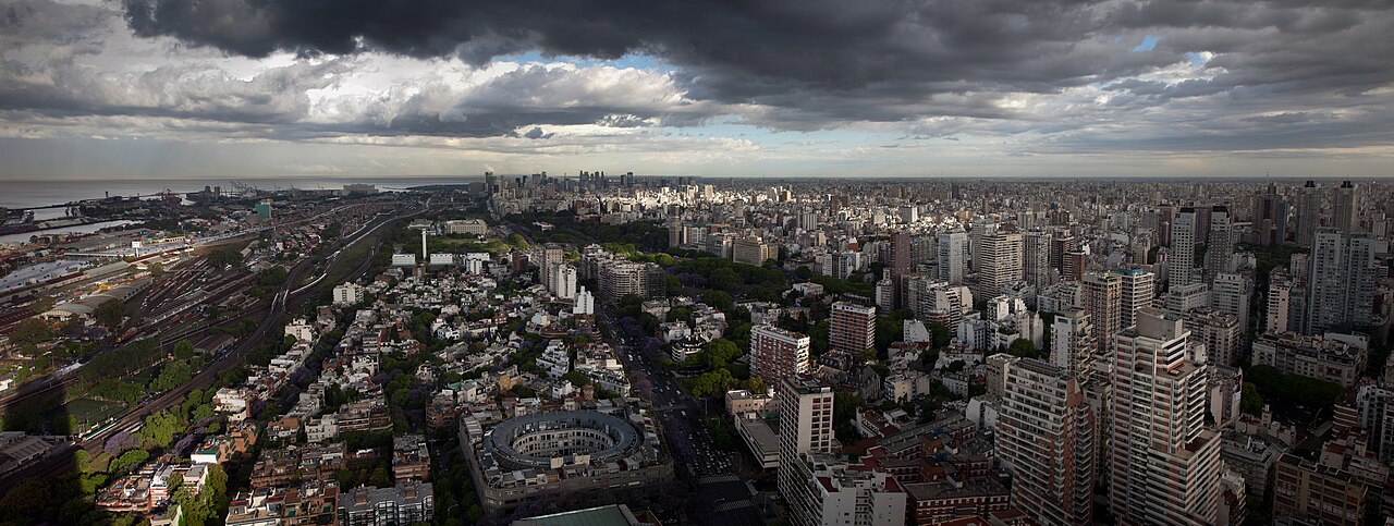 Vista panorámica de Buenos Aires, Argentina