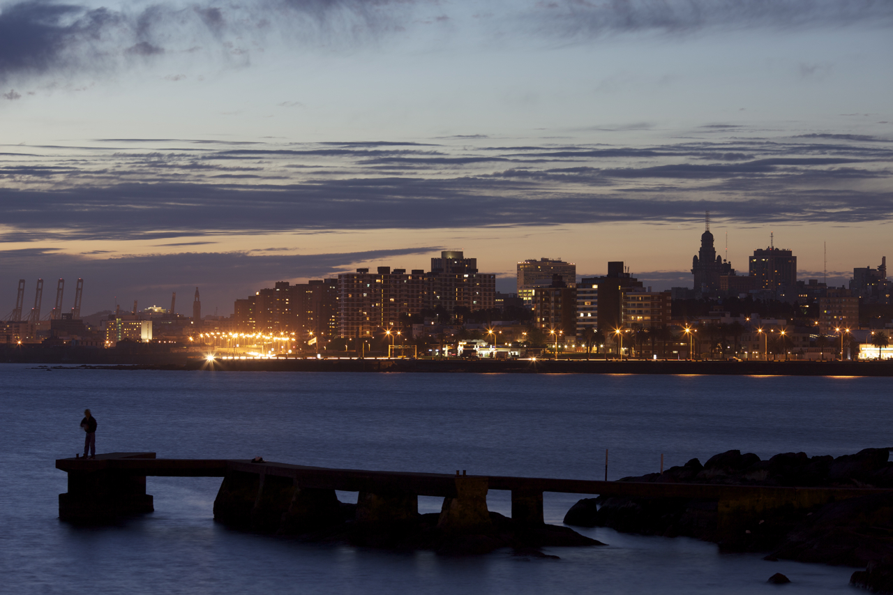 Vista panorámica de Montevideo, Uruguay